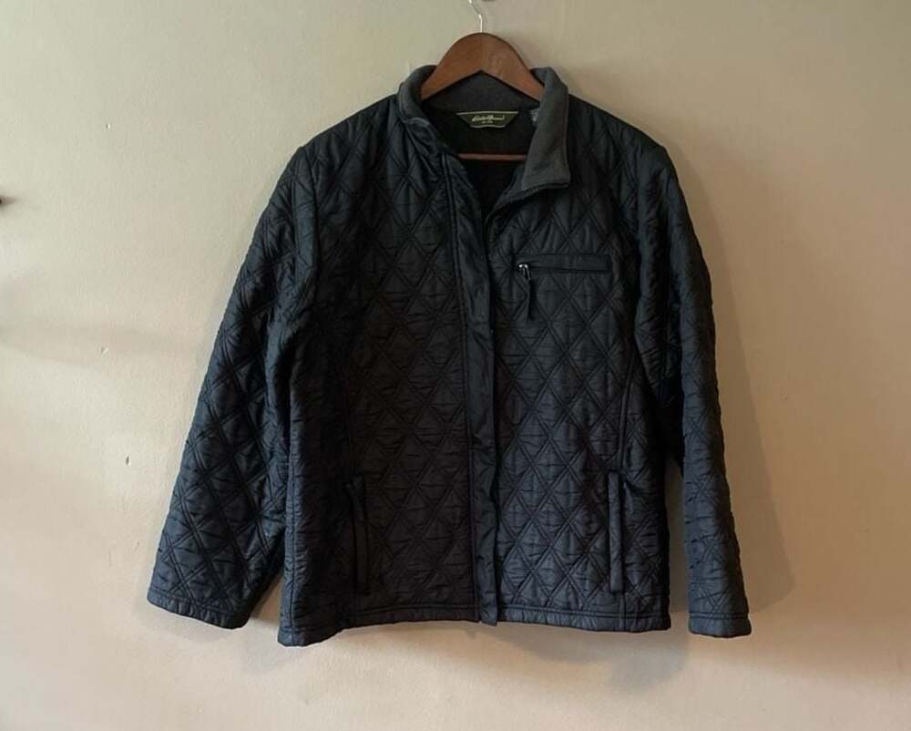 Eddie Bauer Black Diamond Quilted Microfleece Lined Jacket